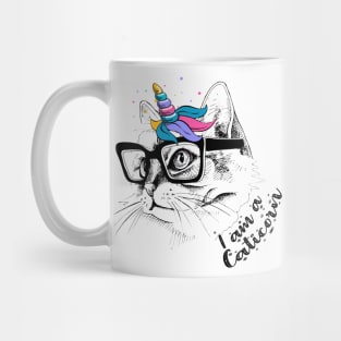 I Am A Caticorn Cute Unicorn Cat Lovers Gift Kittycorn Mug